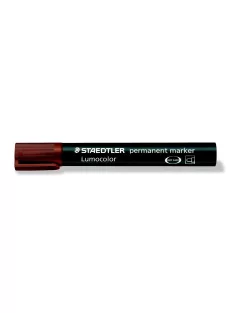   Alkoholos marker, 2 mm, kúpos, STAEDTLER "Lumocolor® 352", barna (TS3527)