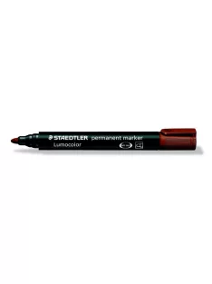   Alkoholos marker, 2 mm, kúpos, STAEDTLER "Lumocolor® 352", barna (TS3527)