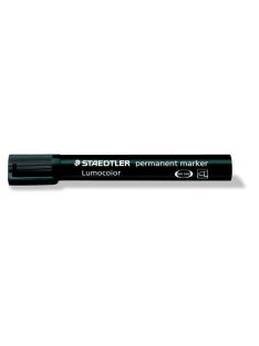   Alkoholos marker, 2 mm, kúpos, STAEDTLER "Lumocolor® 352", fekete (TS3529)