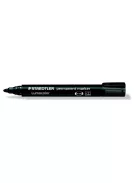 Alkoholos marker, 2 mm, kúpos, STAEDTLER "Lumocolor® 352", fekete (TS3529)