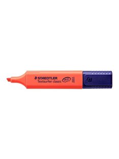   Szövegkiemelő, 1-5 mm, STAEDTLER "Textsurfer Classic 364", piros (TS36421)