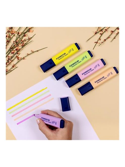 Szövegkiemelő, 1-5 mm, STAEDTLER "Textsurfer Classic Pastel 364 C", lime (TS364C530)