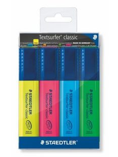   Szövegkiemelő készlet, 1-5 mm, STAEDTLER "Textsurfer Classic 364", 4 különböző szín (TS364WP4)
