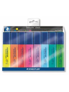   Szövegkiemelő készlet, 1-5 mm, STAEDTLER "Textsurfer Classic 364", 8 különböző szín (TS364WP8)