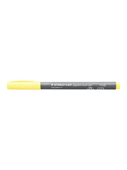 Ecsetirón készlet, STAEDTLER "Pigment brush 371", 12 különböző alapszín (TS371C121)