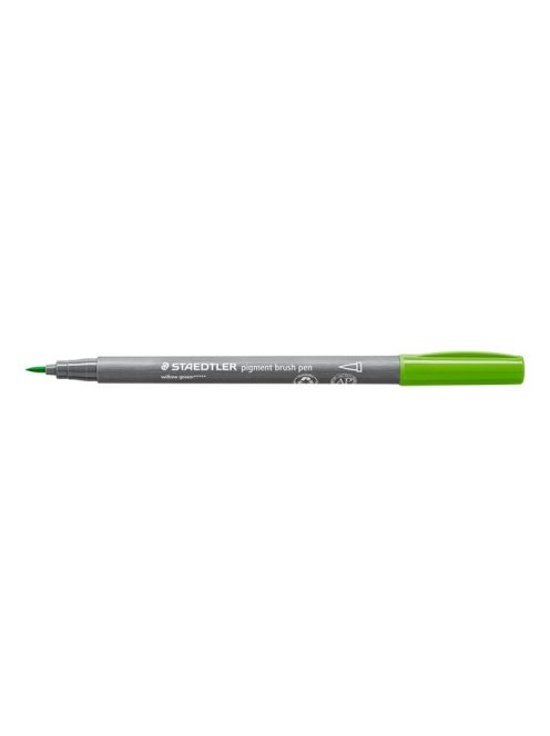 Ecsetirón készlet, STAEDTLER "Pigment brush 371", 12 különböző természeti szín (TS371C123)