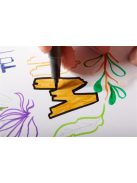 Ecsetirón készlet, STAEDTLER "Pigment 372", 6 különböző fekete és szürke árnyalat (TS372C6)