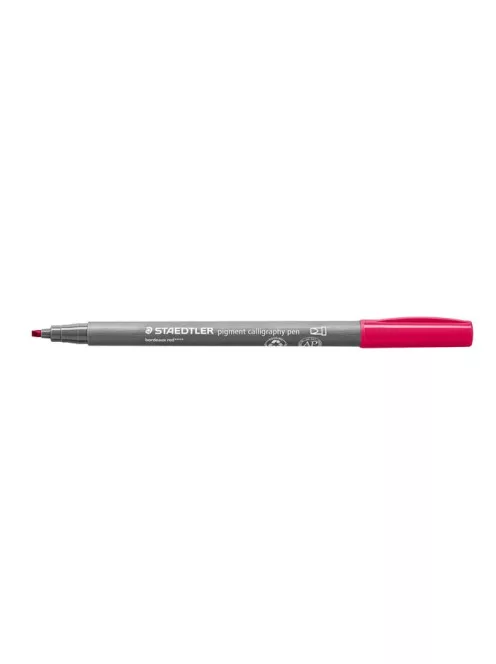 Kalligrafikus rostirón készlet, 2 mm, STAEDTLER "Pigment 375", 12 különböző szín (TS375C12)