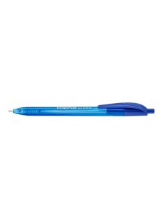   Golyóstoll, 0,5 mm, nyomógombos, STAEDTLER "Ball 423 M", kék (TS423M3)