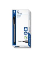 Golyóstoll, 0,3 mm, kupakos, STAEDTLER "Ball 432", fekete (TS432F9)
