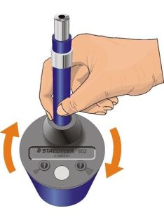   Hegyező, egylyukú, 2 mm-es hegyhez, STAEDTLER "Mars 502" (TS502)