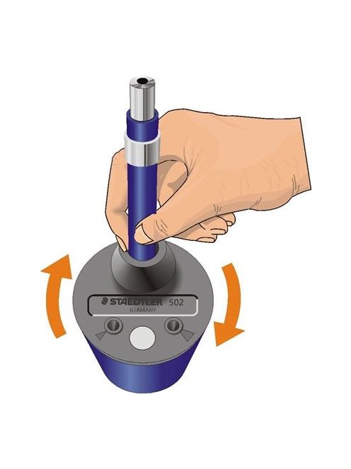 Hegyező, egylyukú, 2 mm-es hegyhez, STAEDTLER "Mars 502" (TS502)