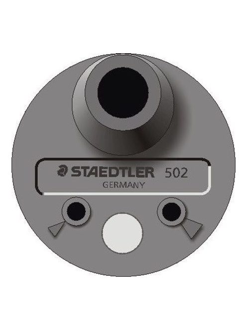 Hegyező, egylyukú, 2 mm-es hegyhez, STAEDTLER "Mars 502" (TS502)