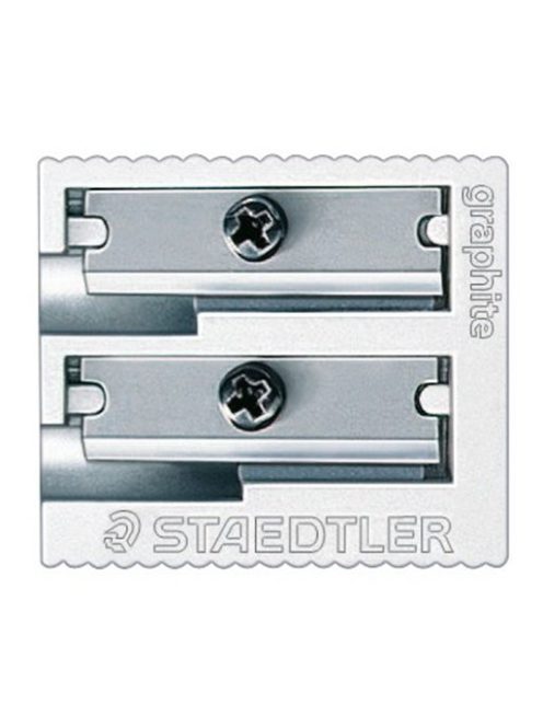 Hegyező, kétlyukú, fém, STAEDTLER "510 20" (TS51020)
