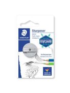 Hegyező, kétlyukú, fém, STAEDTLER "510 25" (TS51025BKC)