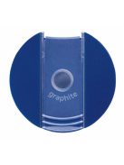 Hegyező, egylyukú, tartályos, STAEDTLER "511", kék (TS511001)