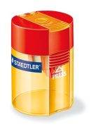 Hegyező, egylyukú, tartályos, STAEDTLER "511", vegyes színek (TS511006)