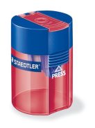 Hegyező, egylyukú, tartályos, STAEDTLER "511", vegyes színek (TS511006)