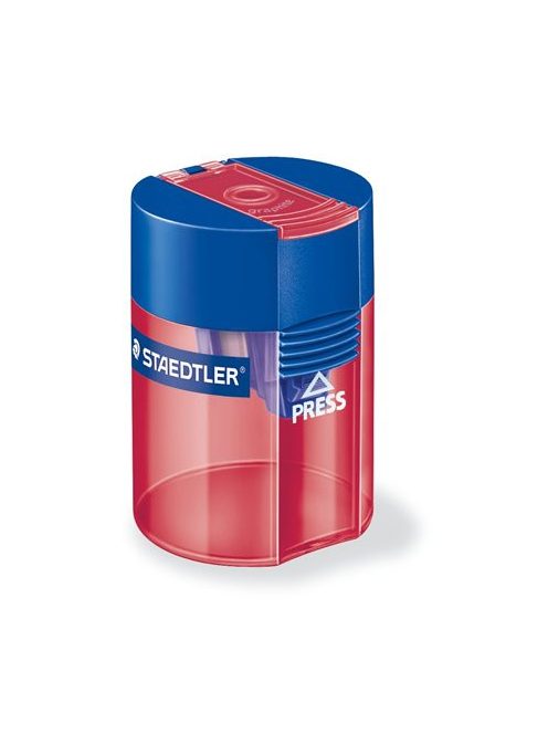 Hegyező, egylyukú, tartályos, STAEDTLER "511", vegyes színek (TS511006)