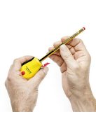 Hegyező, egylyukú, tartályos, STAEDTLER "Noris 511 120", sárga (TS511120)