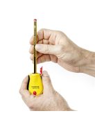 Hegyező, egylyukú, tartályos, STAEDTLER "Noris 511 120", sárga (TS511120)