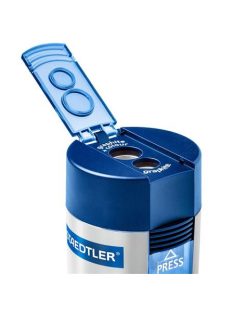   Hegyező, kétlyukú, tartályos, STAEDTLER "512", kék (TS512001)