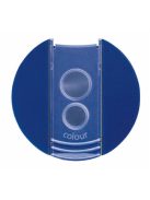 Hegyező, kétlyukú, tartályos, STAEDTLER "Noris 512 F",  kék (TS512002)