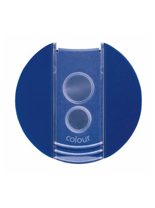 Hegyező, kétlyukú, tartályos, STAEDTLER "Noris 512 F",  kék (TS512002)