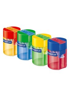   Hegyező, kétlyukú, tartályos, STAEDTLER "512", vegyes színek (TS512006)