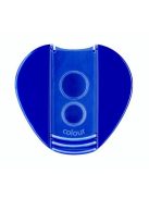 Hegyező, kétlyukú, tartályos, STAEDTLER "Noris 512 F", kék (TS512128)