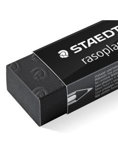   Radír, STAEDTLER "Rasoplast B20", fekete (TS526B209)