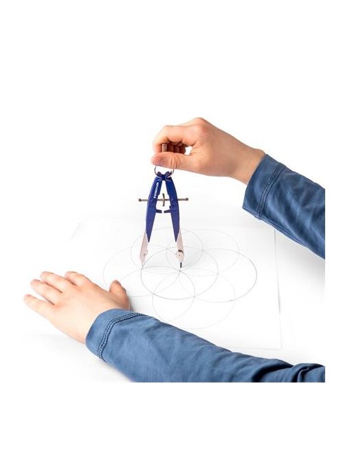 Körző készlet, precíziós, 2 darabos, STAEDTLER "Mars Comfort 556" (TS55600)