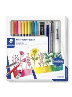   Ecsetirón készlet, kétvégű, STAEDTLER "Mixed Set 5", 8 különböző szín (TS6130011)