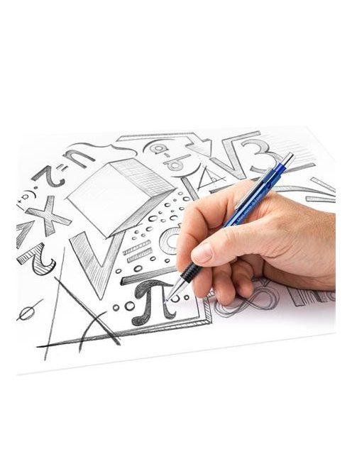 Nyomósirón, 0,7 mm, STAEDTLER "Mars micro 775", kék (TS77507)