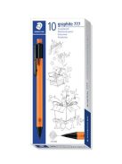Nyomósirón, 0,5 mm, STAEDTLER "Graphite 777", narancssárga (TS777054)