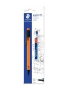 Nyomósirón és grafitbél, 0,5 mm, STAEDTLER "Graphite 777", vegyes színek (TS7775BK25DA)