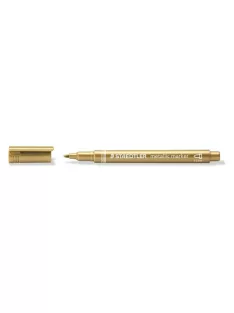   Dekormarker, 1-2 mm, kúpos, STAEDTLER "8323", arany (TS832311)