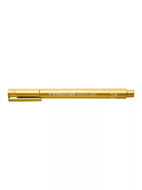 Dekormarker, 1-2 mm, kúpos, STAEDTLER "8323", arany (TS832311)