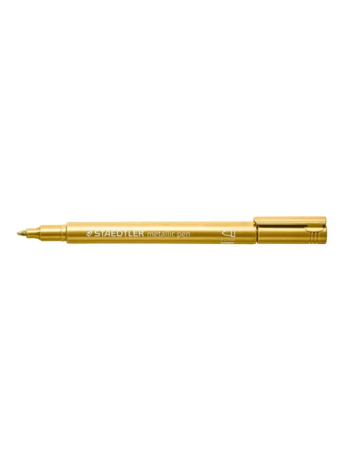 Dekormarker, 1-2 mm, kúpos, STAEDTLER "8323", arany (TS832311)