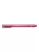 Dekormarker, 1-2 mm, kúpos, STAEDTLER "8323", metálpiros (TS8323232)