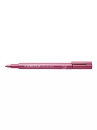 Dekormarker, 1-2 mm, kúpos, STAEDTLER "8323", metálpiros (TS8323232)