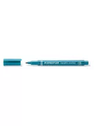 Dekormarker, 1-2 mm, kúpos, STAEDTLER "8323", metálkék (TS8323373)
