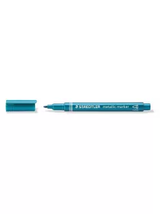   Dekormarker, 1-2 mm, kúpos, STAEDTLER "8323", metálkék (TS8323373)