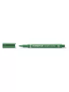 Dekormarker, 1-2 mm, kúpos, STAEDTLER "8323", metálzöld (TS8323553)