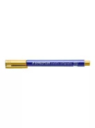 Kalligrafikus marker, STAEDTLER "8325", metál arany (TS83251102)