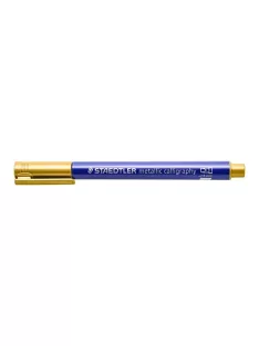  Kalligrafikus marker, STAEDTLER "8325", metál arany (TS83251102)