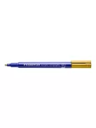 Kalligrafikus marker, STAEDTLER "8325", metál arany (TS83251102)