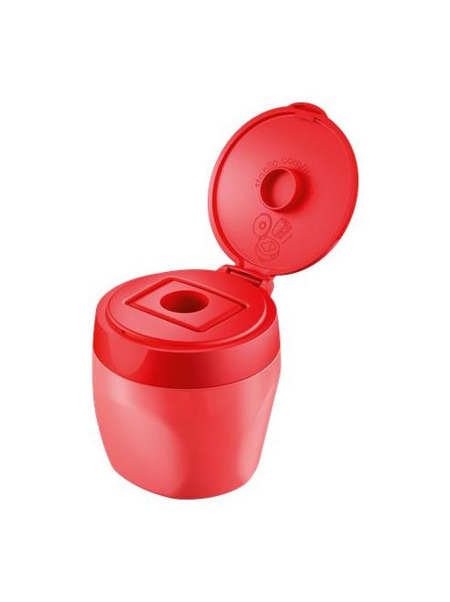 Színes ceruza készlet asztali tartóban, kerek, vastag, STABILO "Woody 3 in 1", 15 különböző szín, hegyezővel (TS8801501)