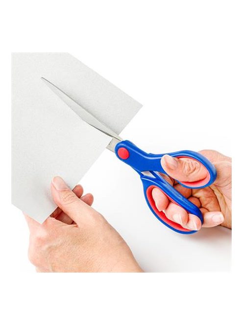 Olló, hobbi, 21 cm, STAEDTLER "Noris® 965", kék (TS96521NBK)