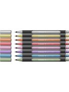 Metálfényű filctoll készlet, 1-2 mm, SCHNEIDER "Paint-It 020", 8 különböző szín (TSC020V8)